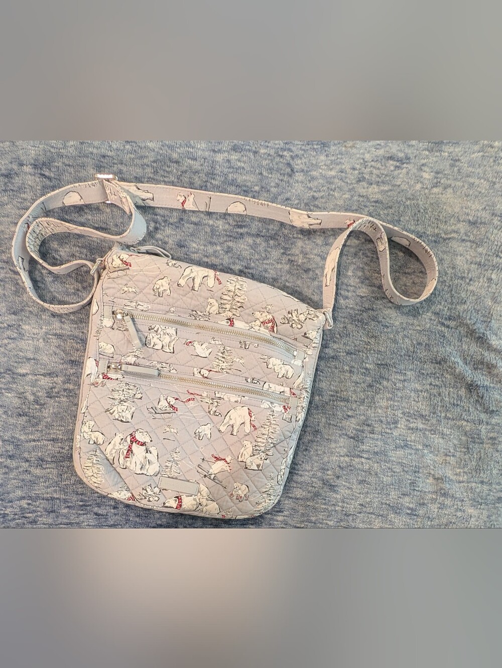 NWOT Vera Bradley 2019 Limited Edition Very Beary Crossbody Bag - Picture 2 of 8